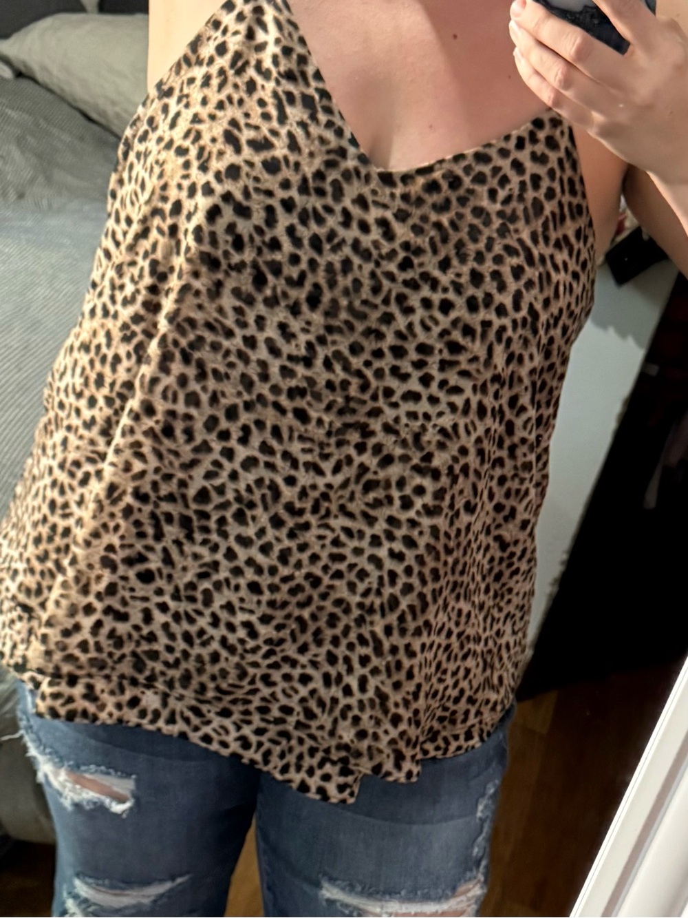 Torrid Leopard Print Swing Cami Tank Top Size Plus 00